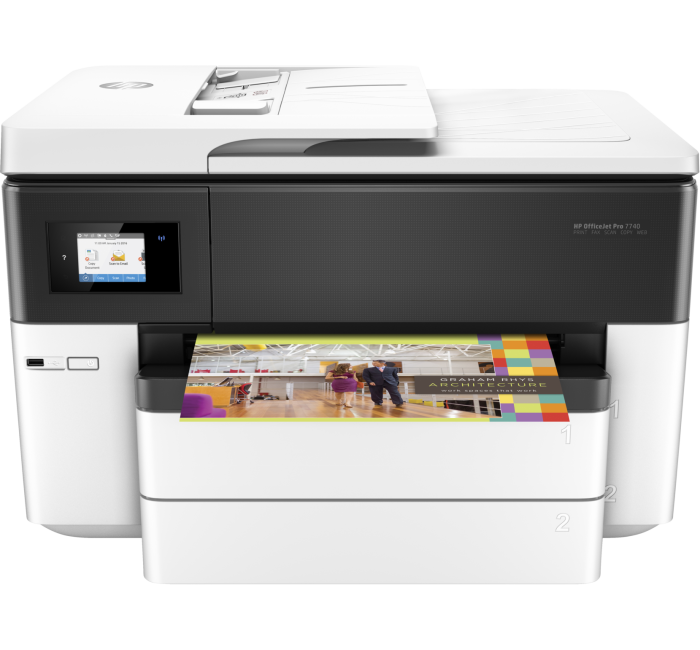 惠普HP OfficeJet Pro 7740宽格式多合一打印机